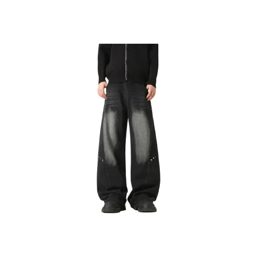 IXXPD Черные Унисекс Джинсы