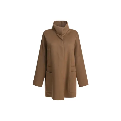 'S MAX MARA Коричневый Женский Пальто