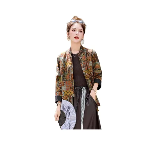 MJ Изображение Цвет Женское Короткое Пальто