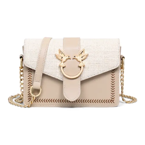 OUBOTE Сумка через плечо из синтетической кожи стандартная женская светло-абрикосовая