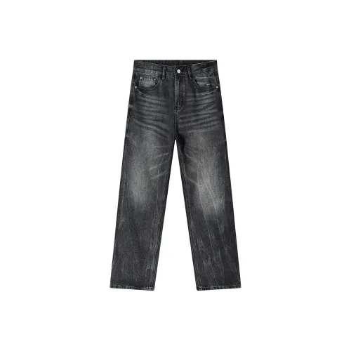 Fingercrox I.t Group Hong KONG FGXX Ape Голова Джинсы Унисекс