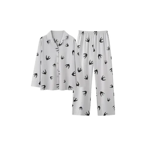 Shivs Серый Женский Пижамный Комплект