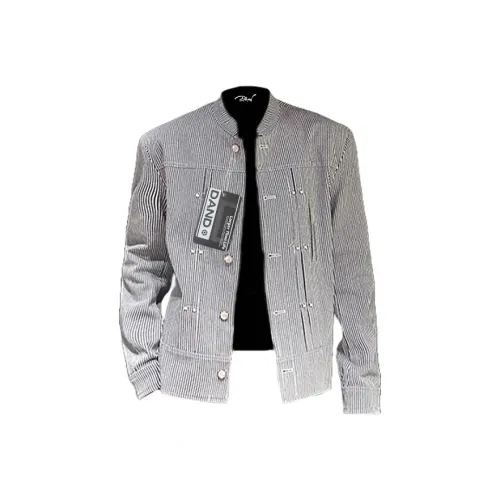 DAND Синие полосы Узор Унисекс Куртки