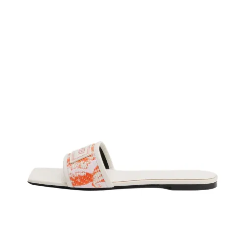 VERSACE Слипоны Женские Оранжевые