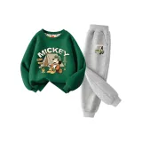 [Thickened и с флисовой подкладкой] Wild Adventure Винтажный зеленый + Ветрозащитный K Серый