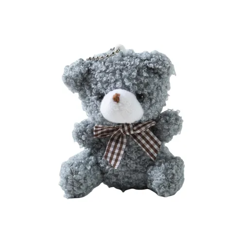 HUXIAOKE Cute Cartoon Мини Галстуки-бабочки Медведь Мягкая игрушка Подвеска 8 см Высокий