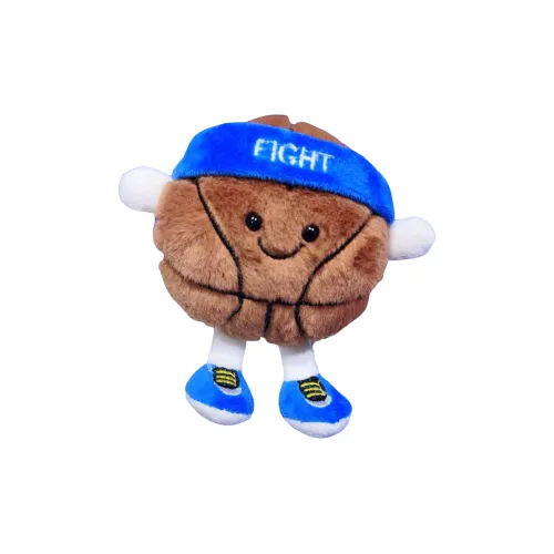 Деревянные шары Веселье Коллекция Мяч Баскетбол Плюшевый Брелок 8 см Высокий