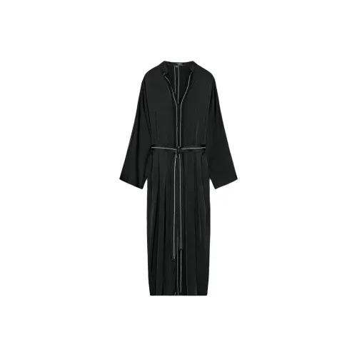 ZARA ZW Series Длинное платье с длинными рукавами женское