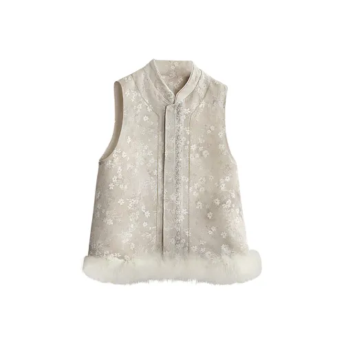 Cypress House Абрикос Женские Жилеты