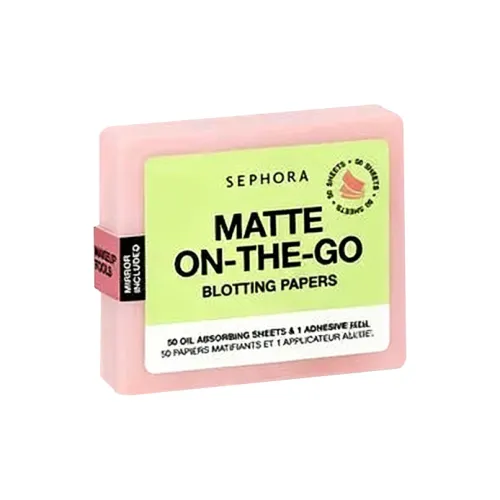 Sephora Матовая Портативная Бумага для Сглаживания Пор Заправка для Бумаги Не Торт 1 Упаковка