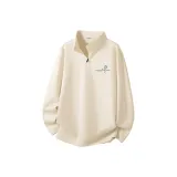 [Замок Температура Анти-Отек] Светло-бежевый (B Язык цветов Линия Логотип на груди)