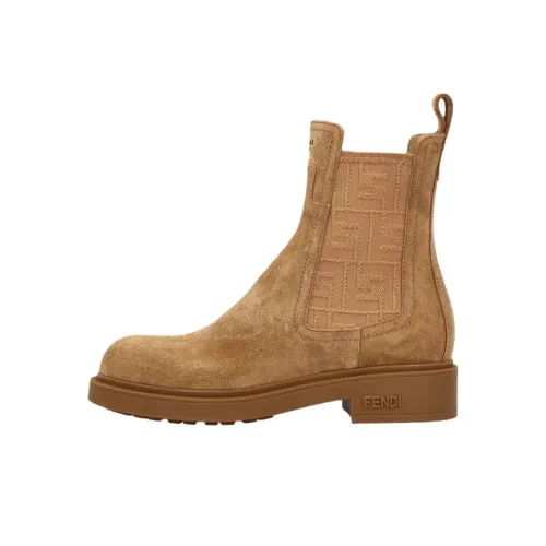 FENDI Filo Короткий Челси Женские Коричневый