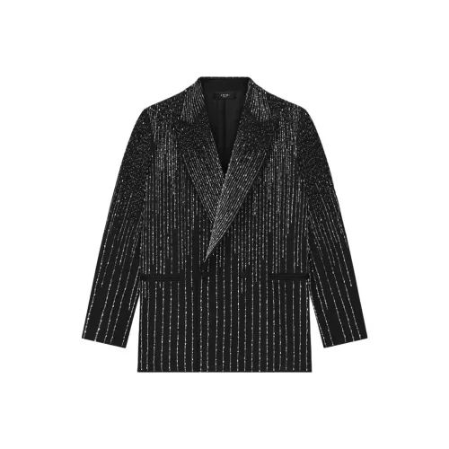AMIRI Черный Мужской Деловой Костюм