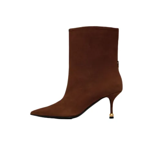 VANDA NOVAK Elena Botильоны 6,5 см Женские Коричневый