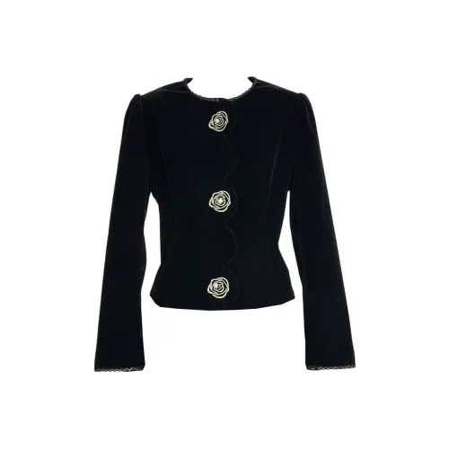 GRAYISMOON Cropped Coat Women's