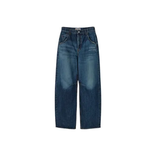 A BATHING APE x MOUSSY collaboration FW25 Джинсы Женские