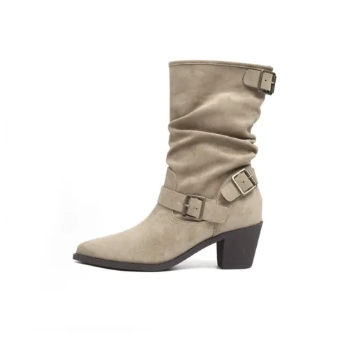 GULIA Martin Boots Khaki Women's