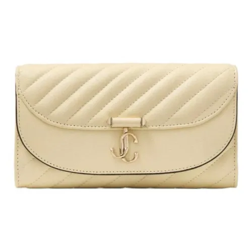 Jimmy Choo Кожа Сумка на плечо Женская Молочный Ярко-золотой