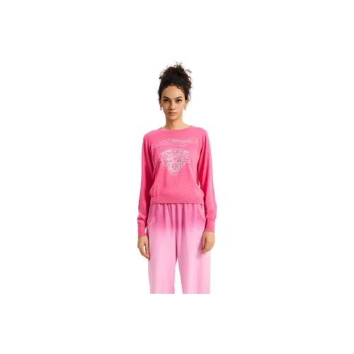 Ed Hardy Вишневый цветок Розовый Женский Трикотаж