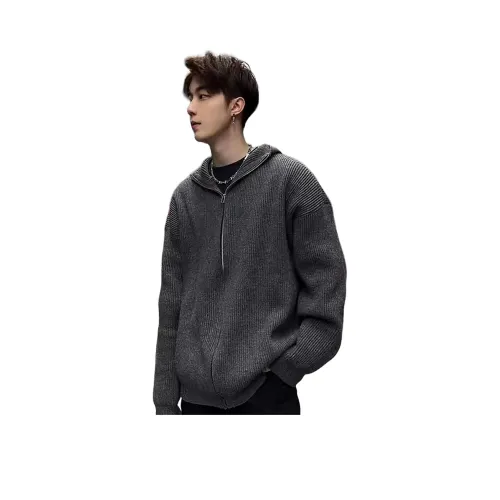 BEAR UNION Темно-серый Унисекс Трикотаж