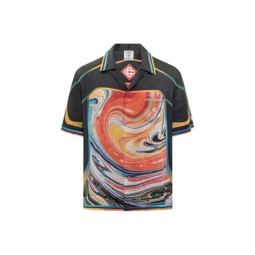 CASABLANCA Мужские Черные Рубашки