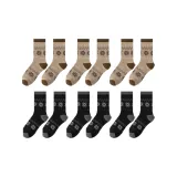 6 упаковок (3 кофейных + 3 черных)