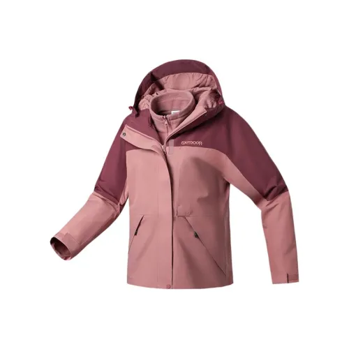 OUTDOOR PRODUCTS Водоотталкивающий ветрозащитный и устойчивый к истиранию термический ветровка для женщин