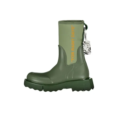 Off Белые ботильоны женские