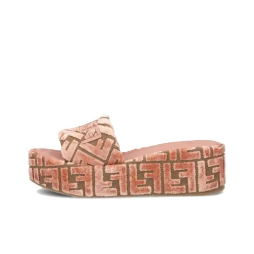 FENDI Sunshine Слипоны Женские Розовые