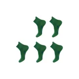 Средний, длинный, голеностоп, 5, зеленый