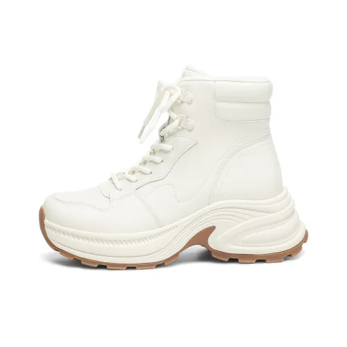 BOERDIQI Термические Снежные Ботинки Женские с Увеличением Высоты на 9,5 см