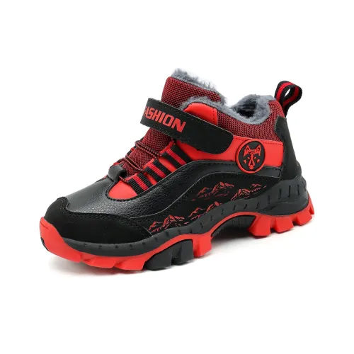 CAMKIDS Противоскользящий Анти-KICK Устойчивый к истиранию Водонепроницаемый Термический MID Топ Детская Туристическая Обувь Подростки