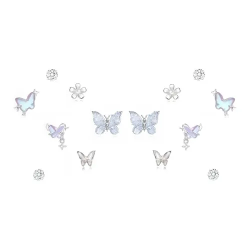 I YOU Alloy Stud Earrings Women's