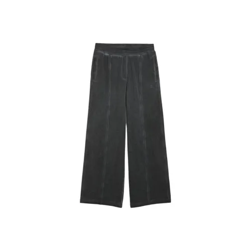 PUMA Black Unisex Casual Pants PUMA Черные Унисекс Повседневные Штаны