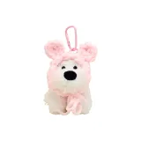 Вест-хайленд [Розовый Медвежонок Ухо Ободки для волос + Розовый Браслет-шнурок]