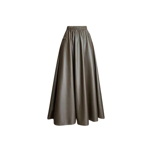 SNZX Женские Повседневные Длинные Юбки