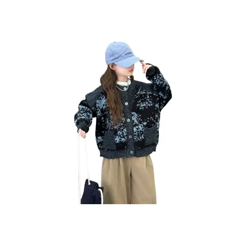 ЮЙЧЖАОЛИНЬ Черный Свитера для школьного возраста