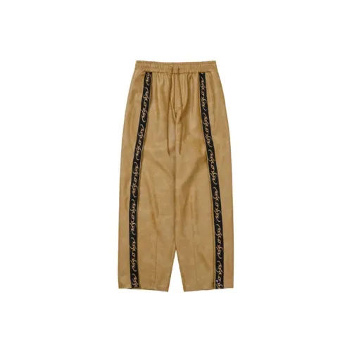 AJOBYAJO CAMEL Мужские Повседневные Брюки