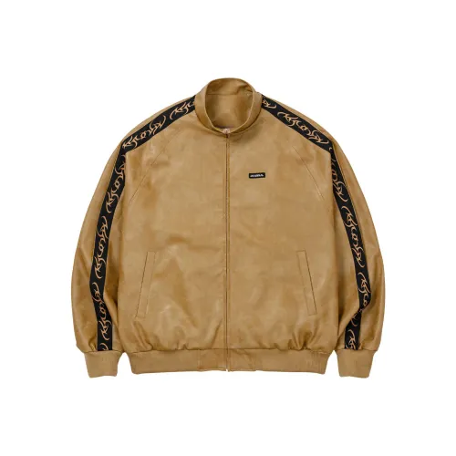 AJOBYAJO Веганская кожа OVERSIZED Реглан Дорожка Куртка Куртки Пальто Мужской