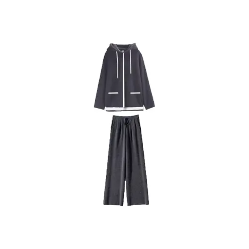 COVT Длинное платье с длинными рукавами женское