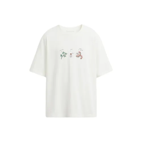 ZARA Men's T-Shirts in Oyster White