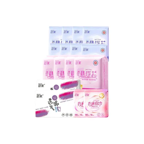 SHULAI Комплексный FLOATING Ядерные Гигиенические Прокладки Сухие Свежие И Дышащие Шестнадцать Штук Набор