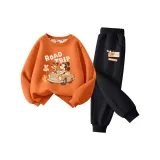 [Thickened и с флисовой подкладкой] Di Счастливый Жженый Оранжевый + Di Счастливый Стандартный Размер K Черный