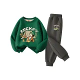 [Thickened и с флисовой подкладкой] Wild Adventure Винтажный зеленый + Ветер-носящий K Графитно-серый