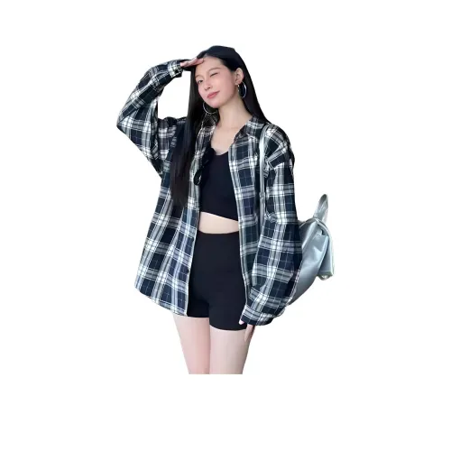 XUBAIHUO Темные рубашки унисекс