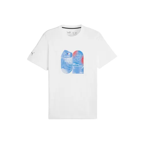 PUMA Franchise Белый Мужской T-Рубашки