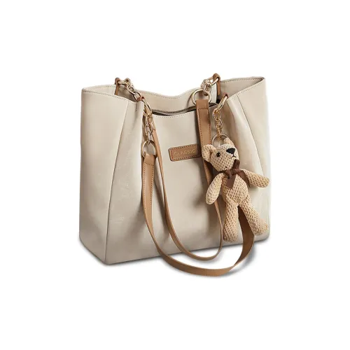 Crtnzo Kroez Сумка через плечо из коровьей кожи стандартная женская цвет экрю