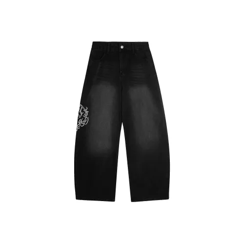 Ant Studio Черные Унисекс Джинсы