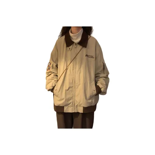 GIUHF Хаки Женские пуховики