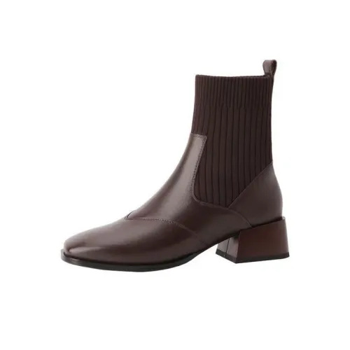 Rutai Crew Без подкладки Ботинки 5 см Женские